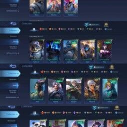 M5💎SKINS 102💎HERO 70💎 NEAR MAX EMBLEM💎 LIGHTBORN TIGREAL💎EPIC RAFAELA+CARMILLA💎SABER FREYA 💎DRAGON TAMER LING 💎AS RAFAELA💎 2